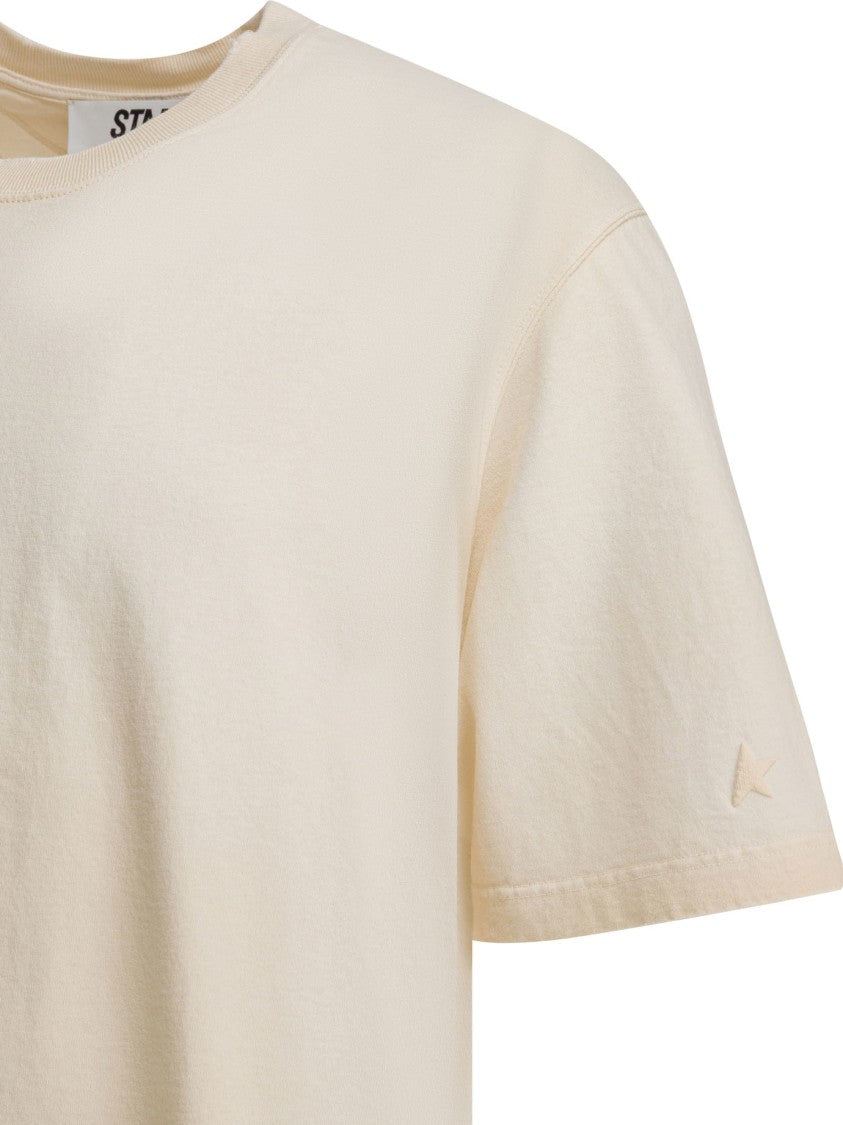 Golden Goose Relaxed Fit Vintage-Treated Cotton T-Shirt