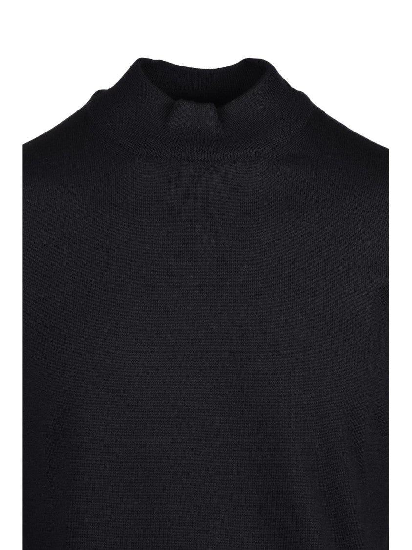 Gran Sasso Classic Turtleneck Sweater In Fine-Knit Virgin Wool