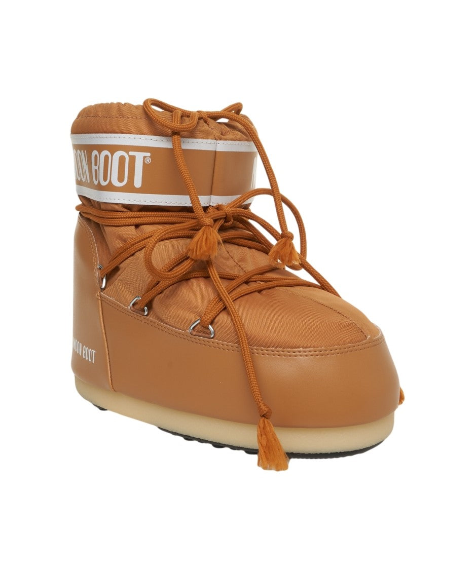 Moon Boot Icon Low Nylon Ankle Boots With Padded Shaft