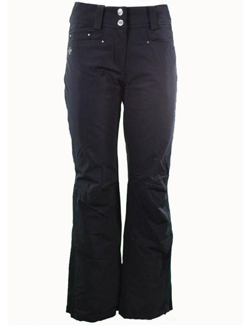 Descente Selene 4Ws Wide-Fit Black Ski Pants