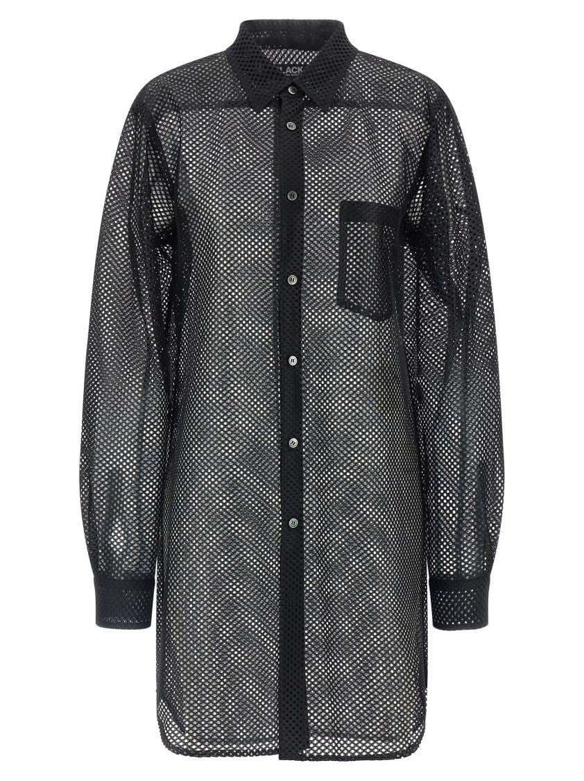 Comme Des Garçons Mesh Fabric Shirt