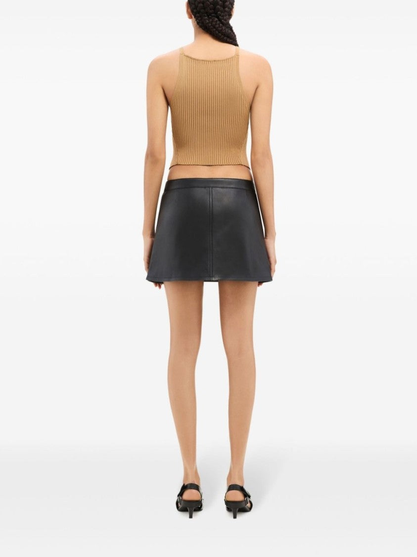 Courrèges Fine Ribbed Sleeveless Top