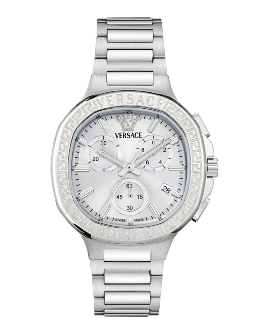 Versace V-Chrono Square Bracelet Watch