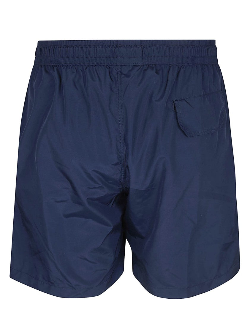 Eleventy Vibrant Blue Comfortable Fit Swimwear
