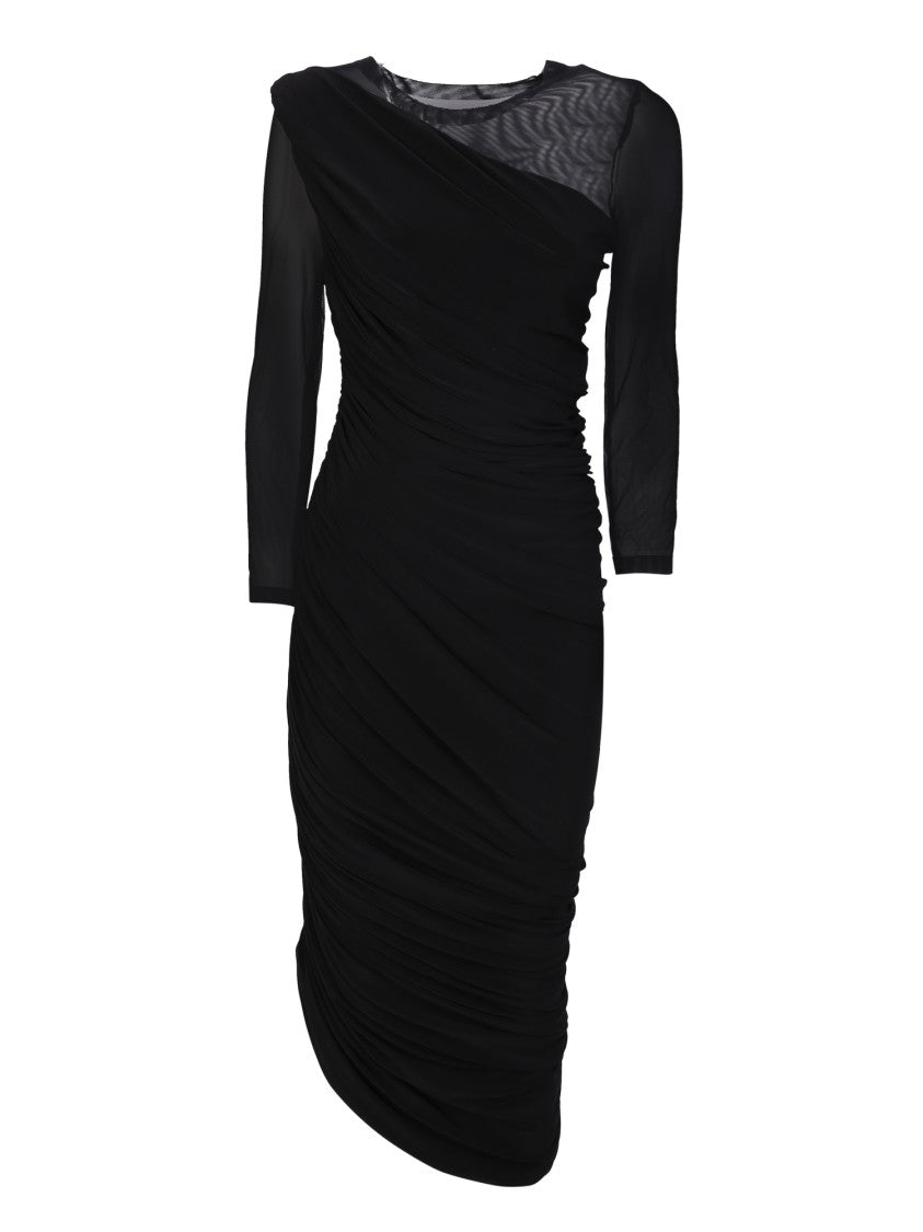 Norma Kamali Black Diana Dress