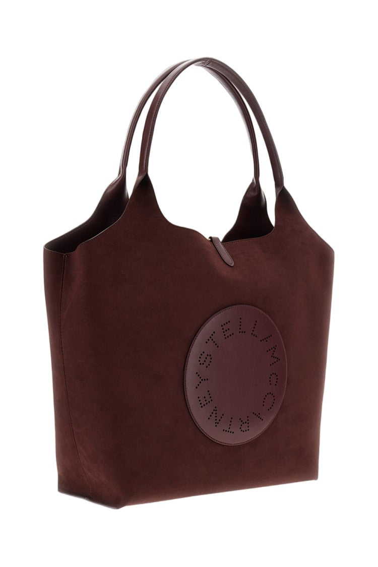 Stella Mccartney Reversible Tote Bag With Matte Finish And Suede Texture
