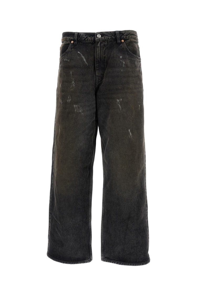 Our Legacy Black Straight-Leg Jeans