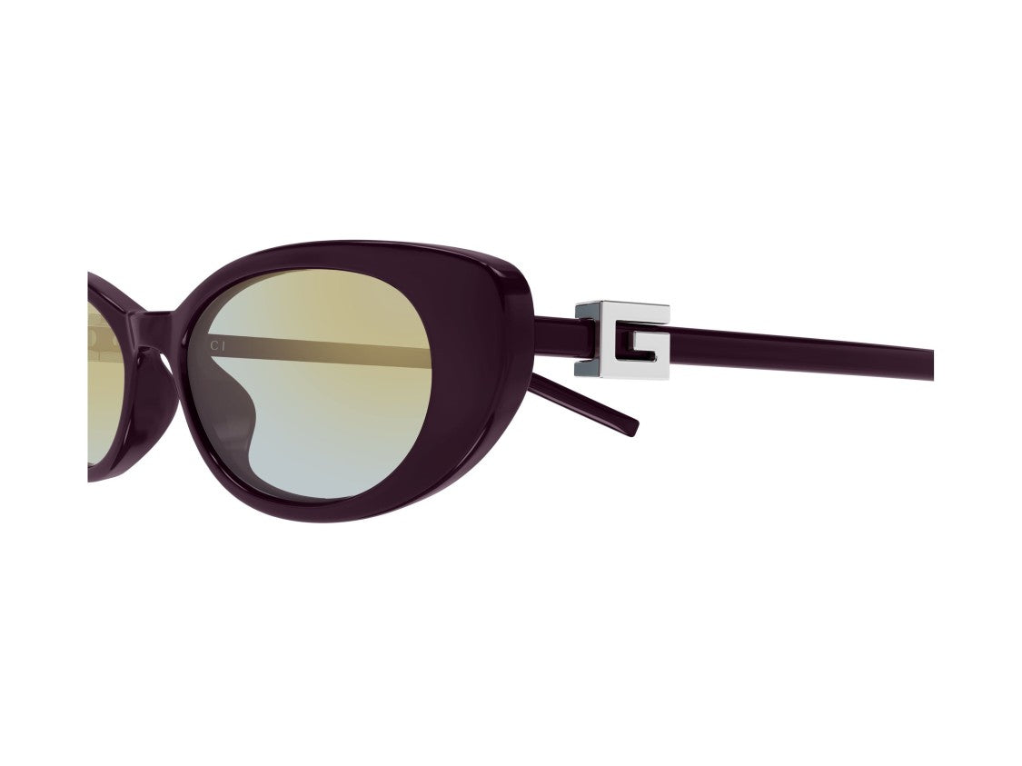 Gucci Silver Gg1680s Bold Cat-Eye Sunglasses