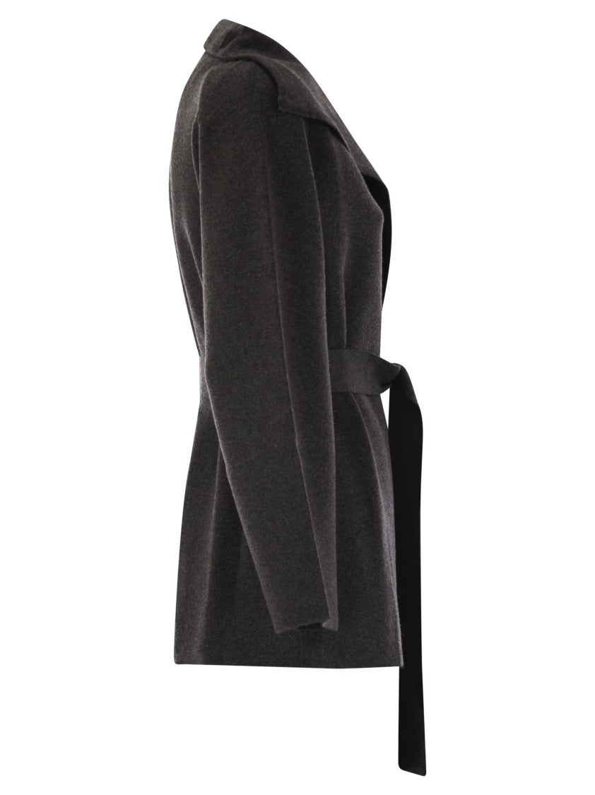 Max Mara Rea - Viscose And Wool Dressing Gown Coat