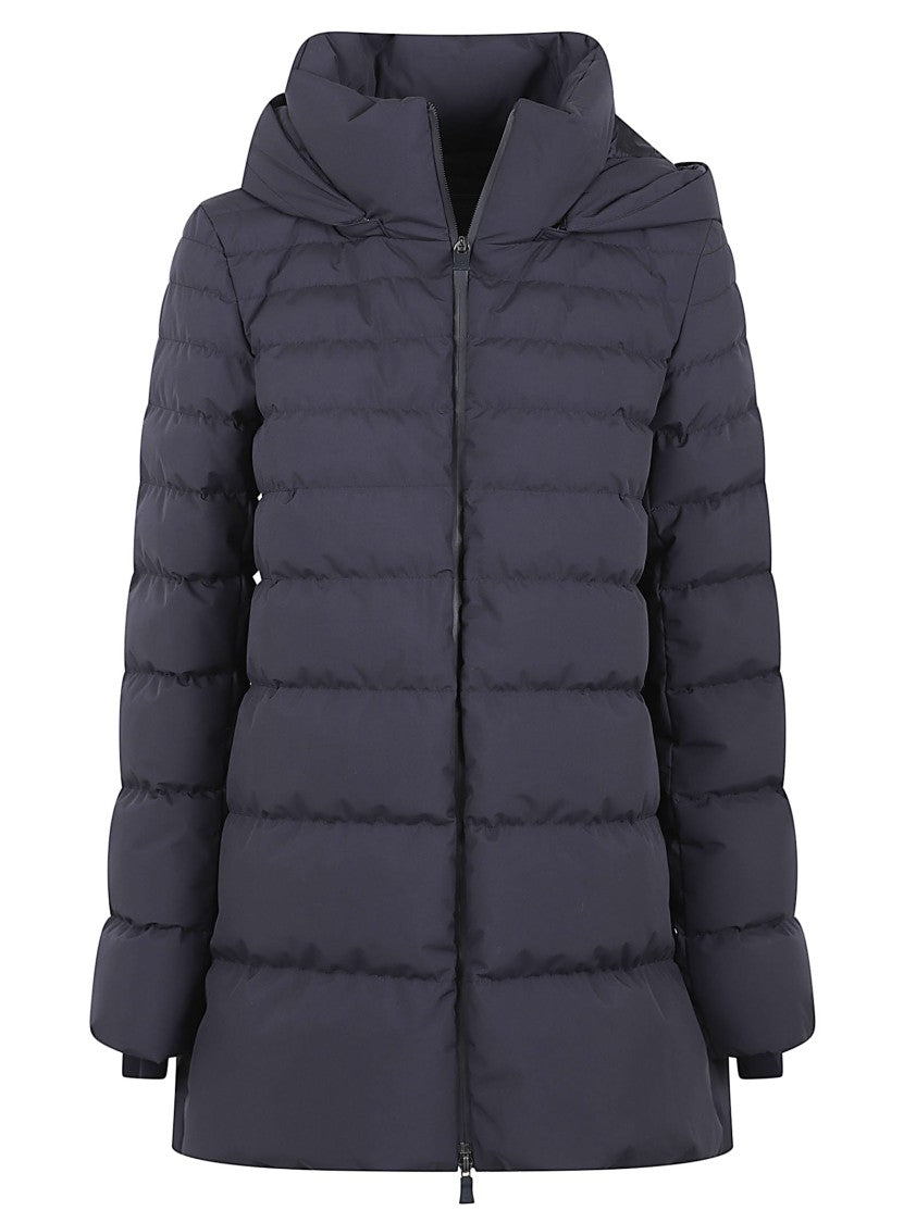 Herno Quilted Down Coat With Adjustable Cuffs