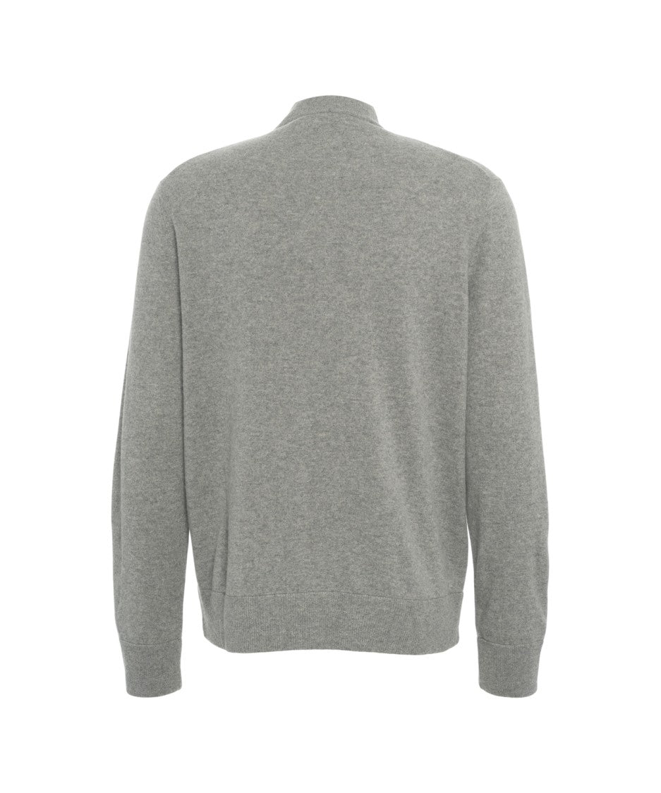 Polo Ralph Lauren Knit Zip-Through Sweatshirt With High Collar