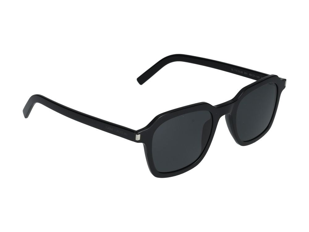 Saint Laurent Sunglasses Sl 715 Slim 001 Black Black Black 49/21/145