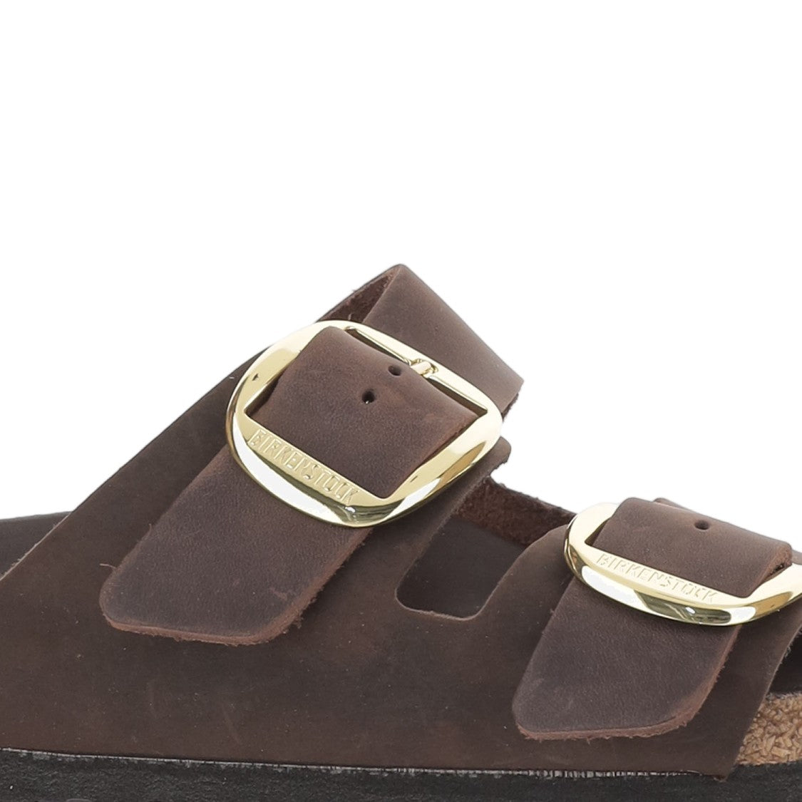 Birkenstock Open-Toe Arizona Sandals With Buckle Closure And Cork Sole