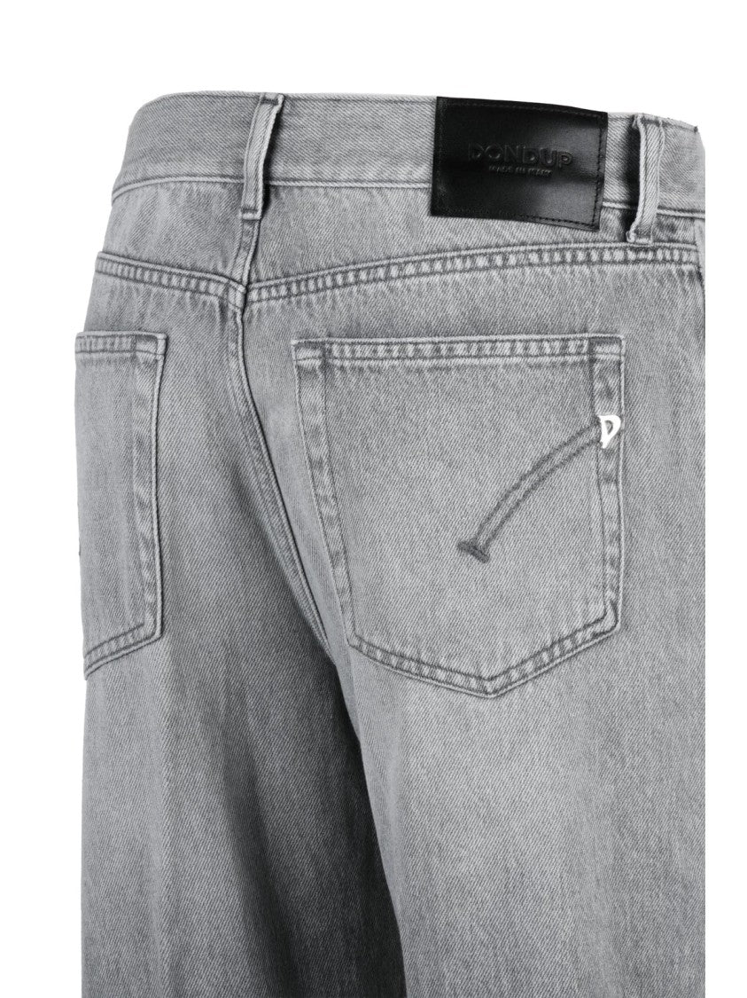 Dondup Light Grey Alicia Cotton Jeans