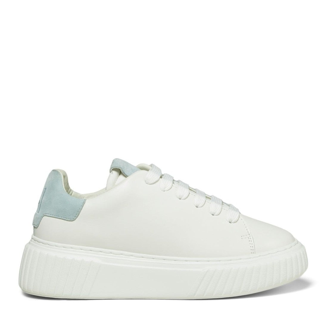 Marc O'polo White Svea Minimalist Textured Sole Leather Sneakers