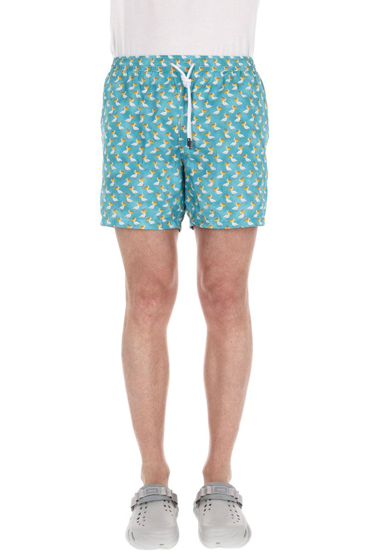 Barba Quick-Dry Tucani Print Swim Shorts
