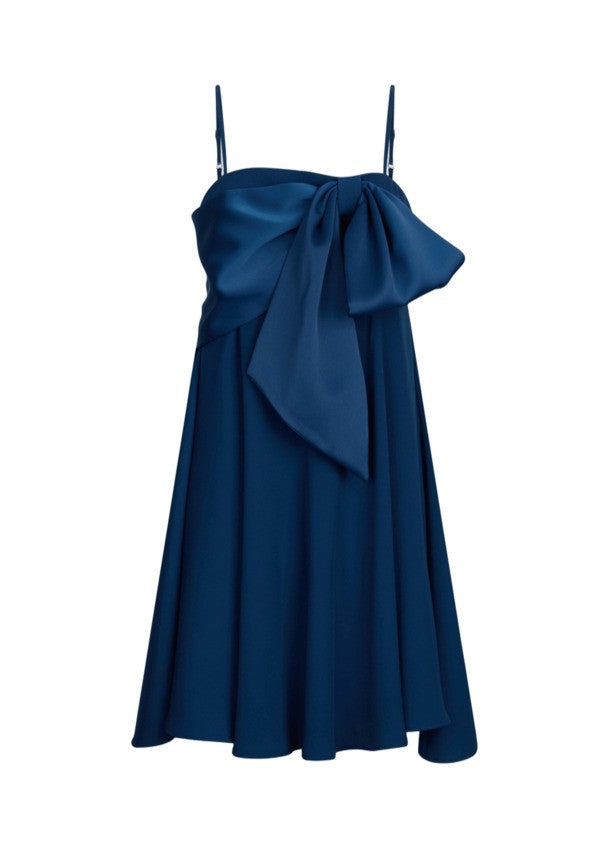 Liu Jo Sapphire Blue Dress With Fitted Bodice
