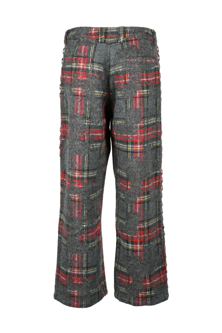 Vaquera Cropped Straight-Cut Trousers