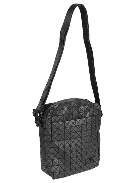 Baobao Geometric Patterned Black Tote Bag