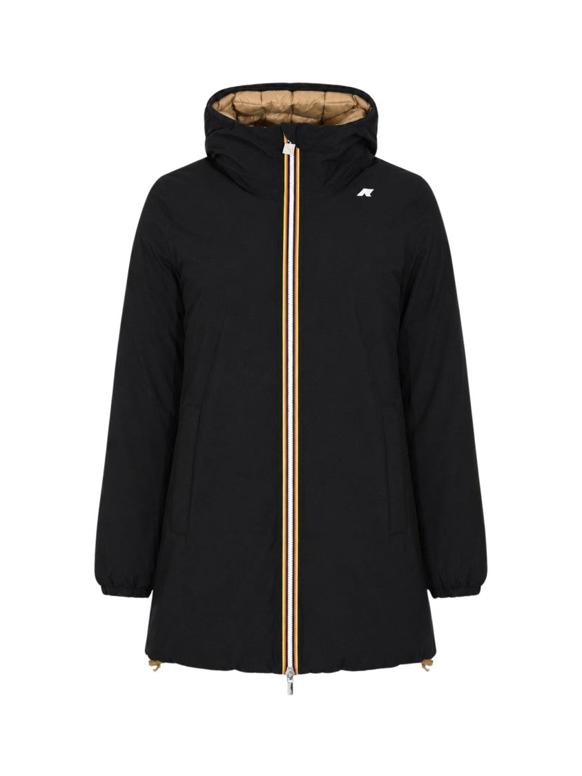 K-Way Sophie St Thermo Double Reversible Hooded Down Jacket