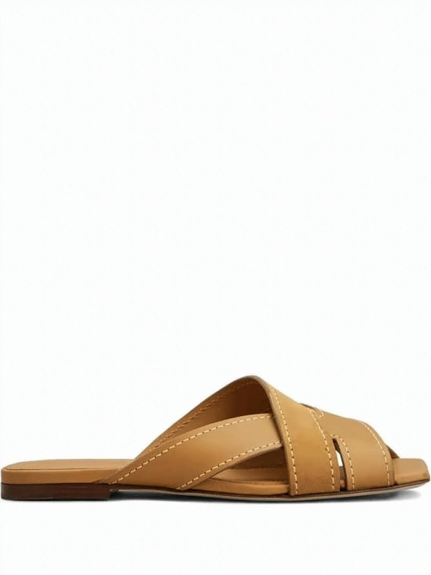 Tod's Slip-On Mules With Square Toe