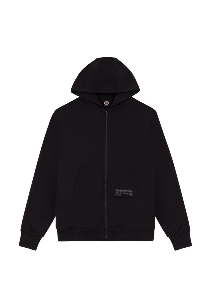 Colmar Oversized Hooded Glittered Logo Sweatshirt