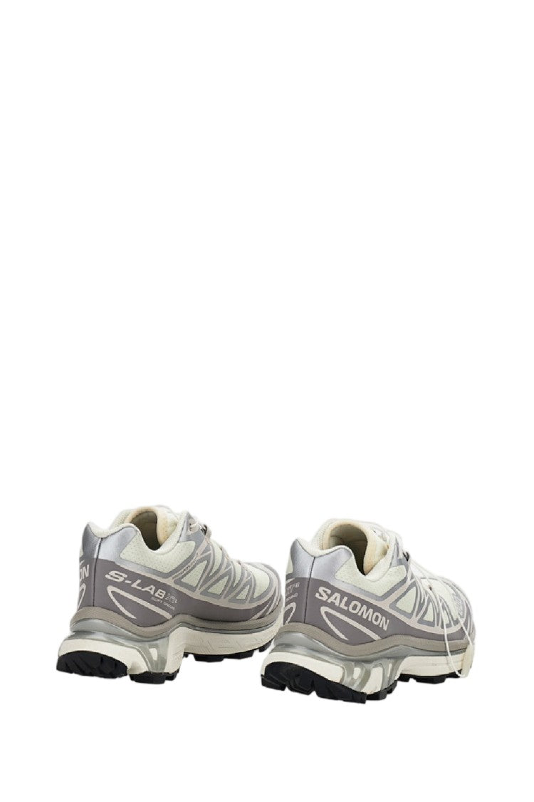 Salomon White Xt-6 Mesh Tpu Sneakers