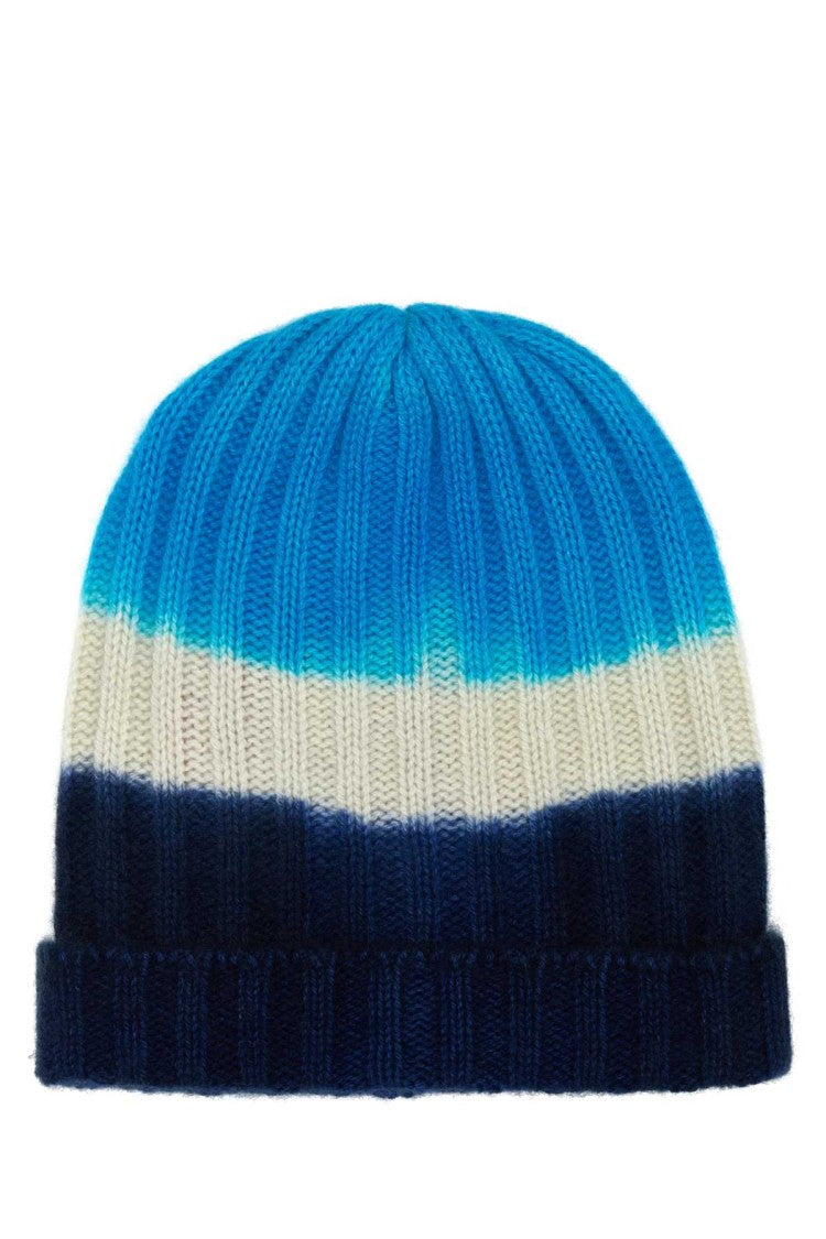 The Elder Statesman Multicolor Cashmere Beanie Hat