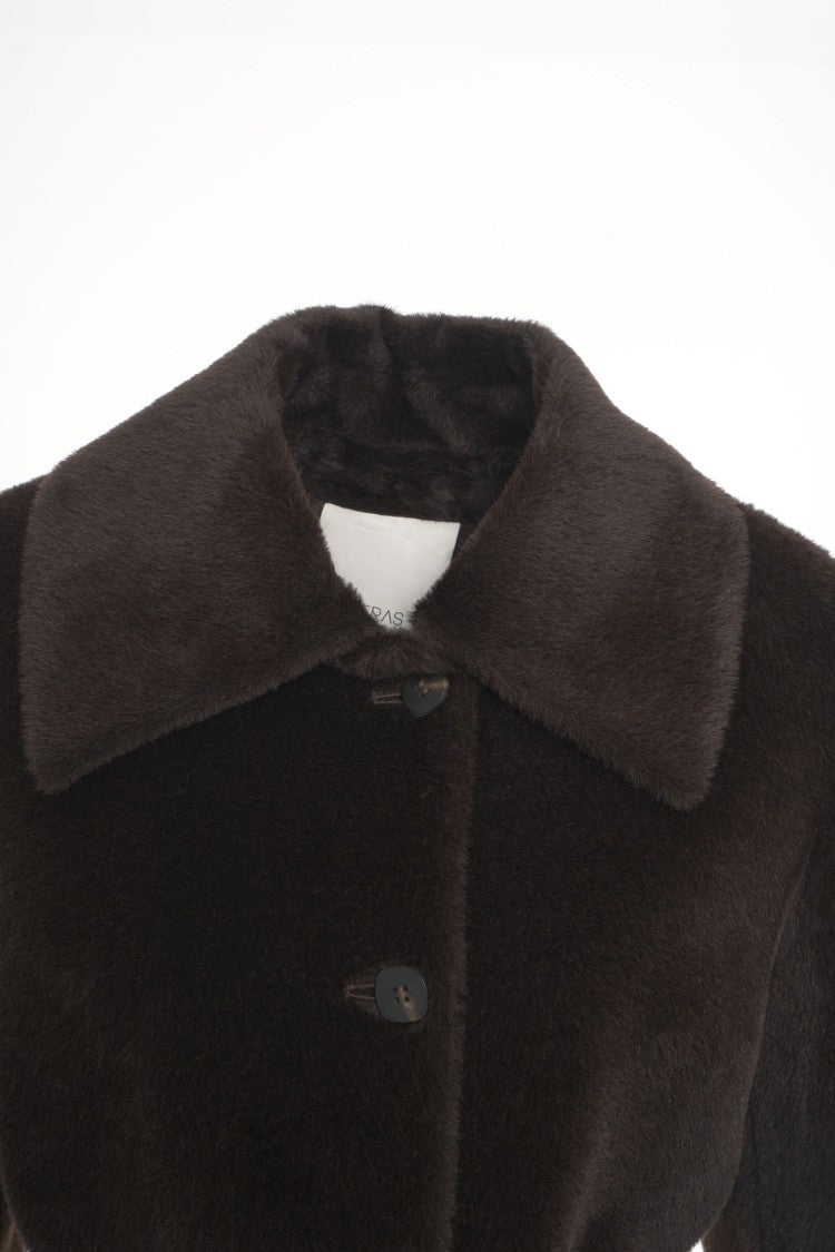 Breras Long Alpaca And Virgin Wool Coat