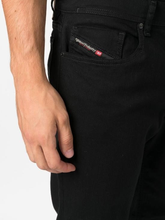 Diesel Black Classic Five-Pocket Jeans