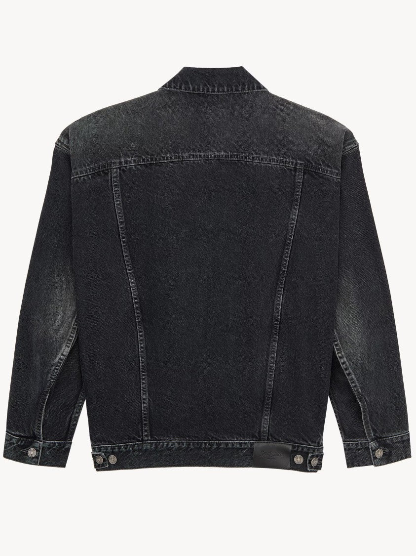 Saint Laurent Oversized Jeans Jacket