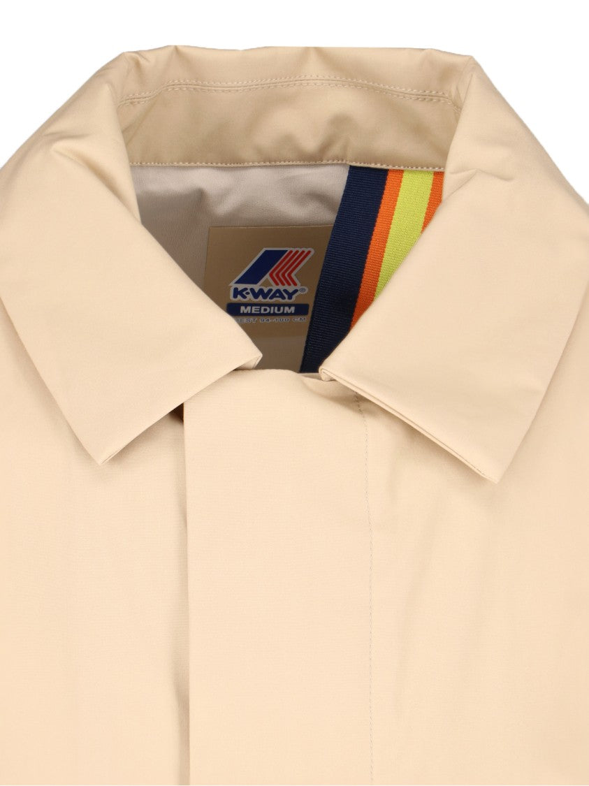 K-Way Poir' Zip Jacket – Beige