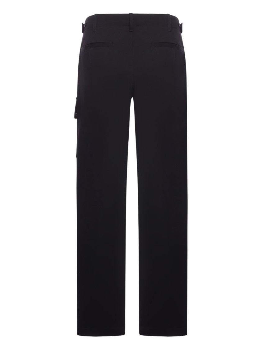 Fendi Straight-Leg Trousers With Cargo Pocket