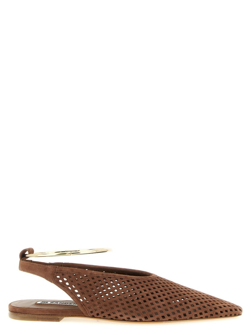 Jil Sander 'Sling Back' Ballet Flats