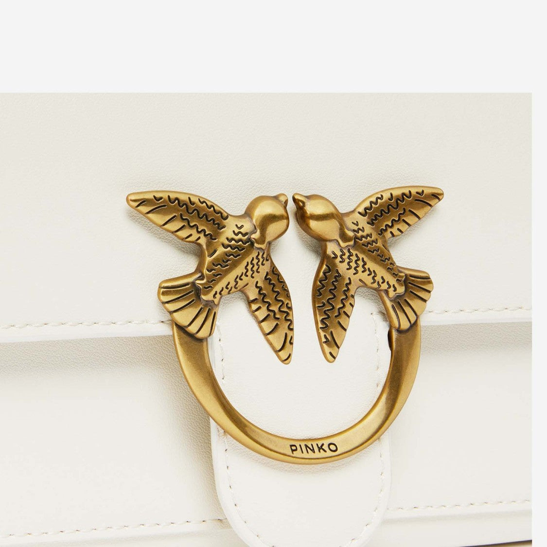 Pinko Flap Closure Leather Wallet