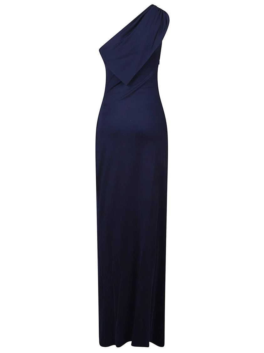 Elisabetta Franchi Red Carpet Evening Viscose Dress