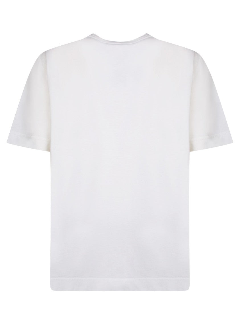Burberry White Cotton T-Shirts