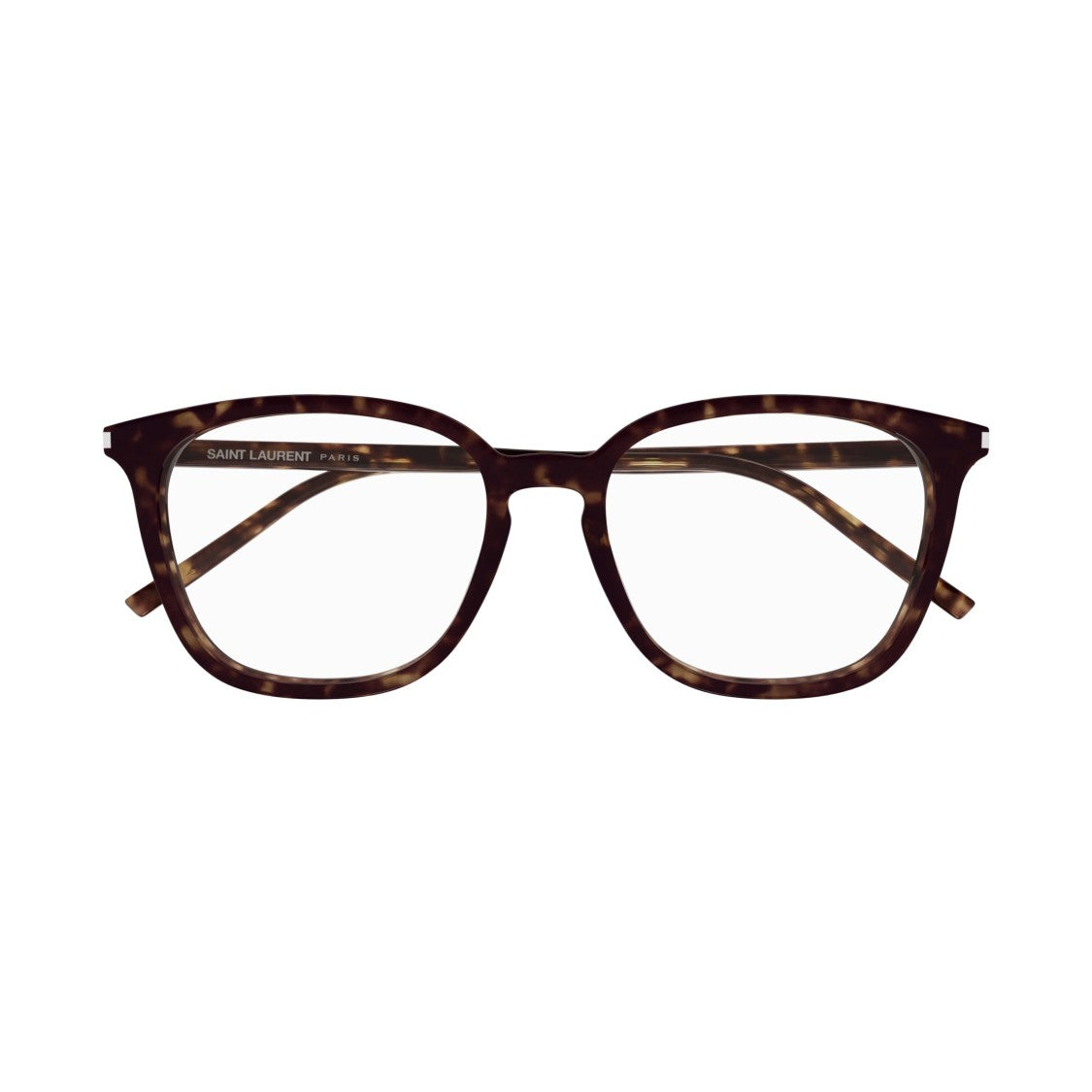 Saint Laurent Tortoiseshell Sl 783/F Square Eyeglasses