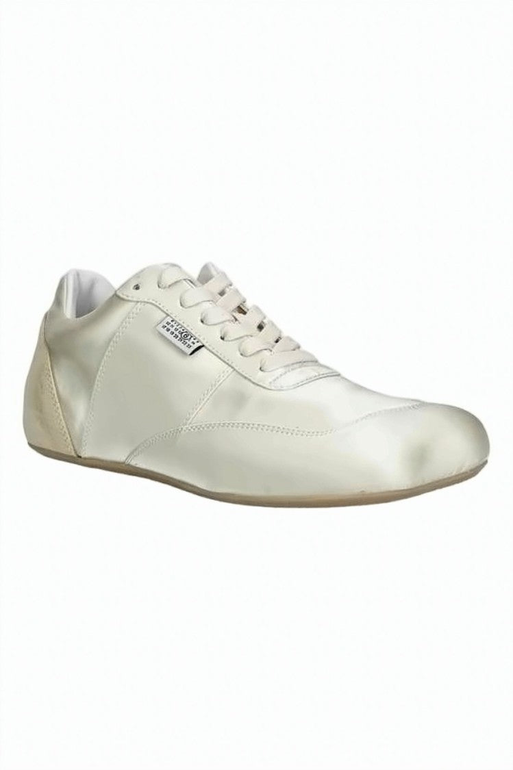 Mm6 By Maison Margiela Low-Profile Sneakers With Satin Finish