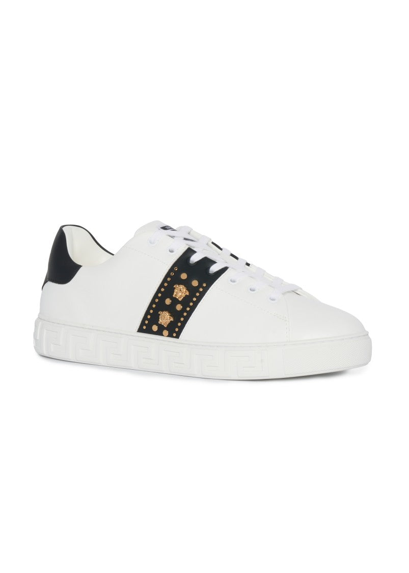 Versace Versace White Eco-Leather Sneakers