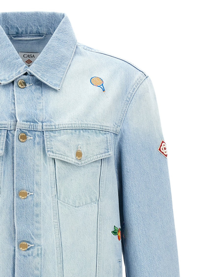 Casablanca 'Embroidered Motif' Jacket