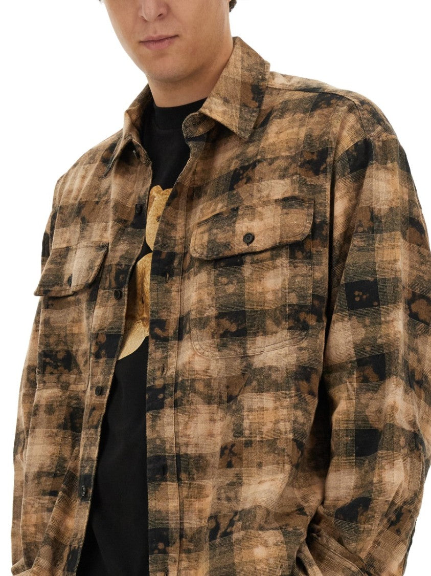 Palm Angels Plaid Shirt