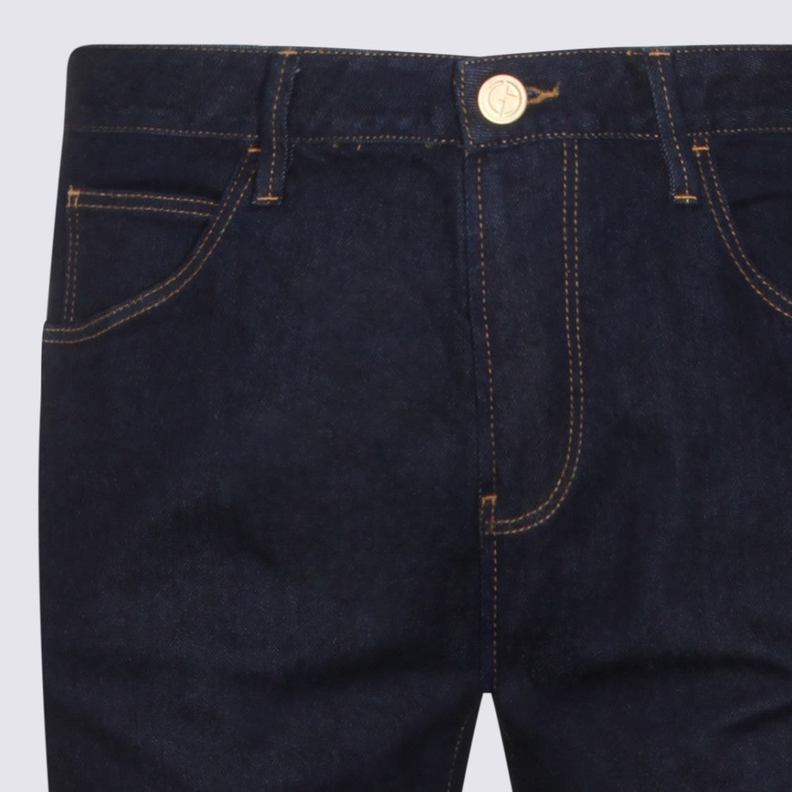 Giorgio Armani Slim-Fit Dark Blue Denim Jeans
