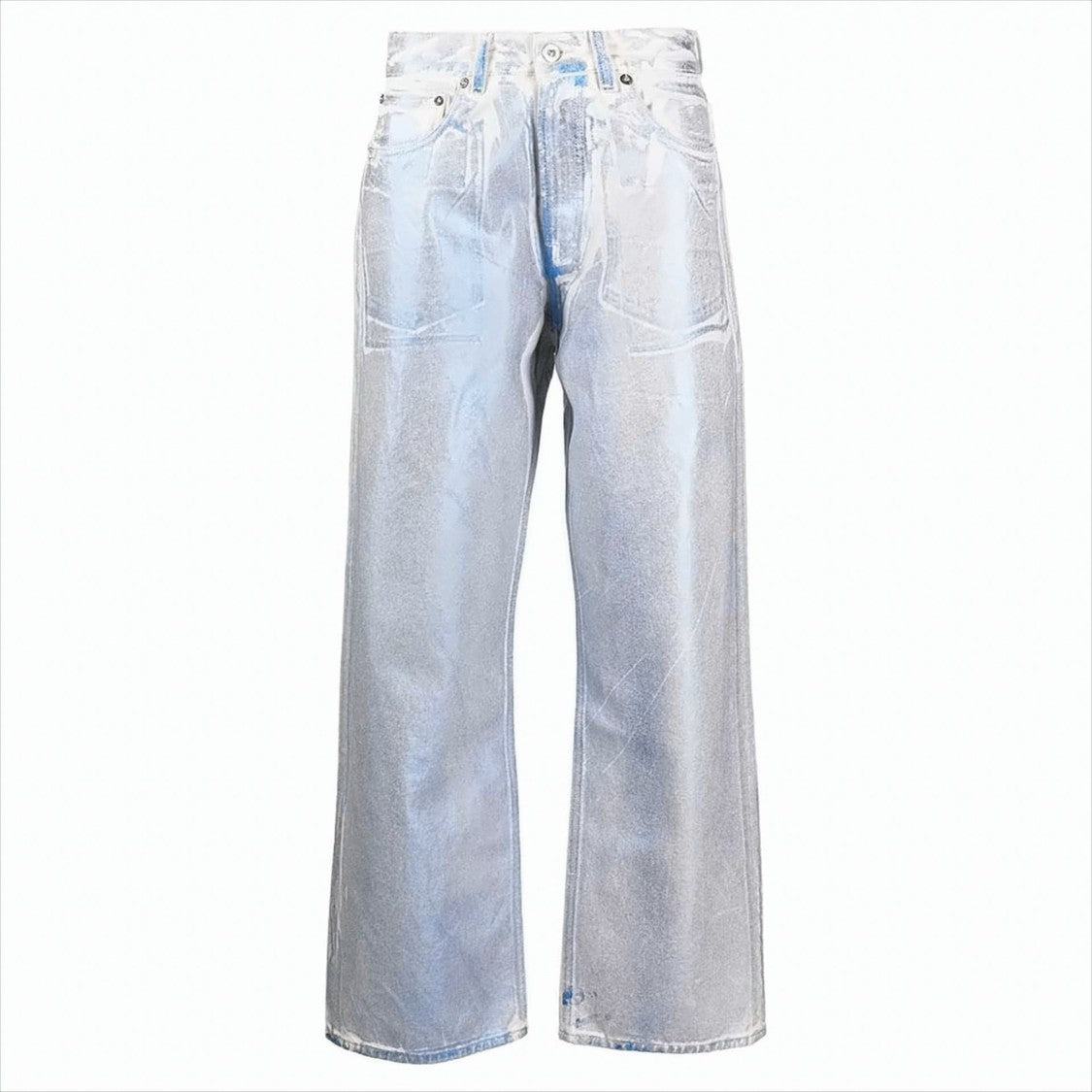 Our Legacy Loose-Fit Jeans With Foil Finish