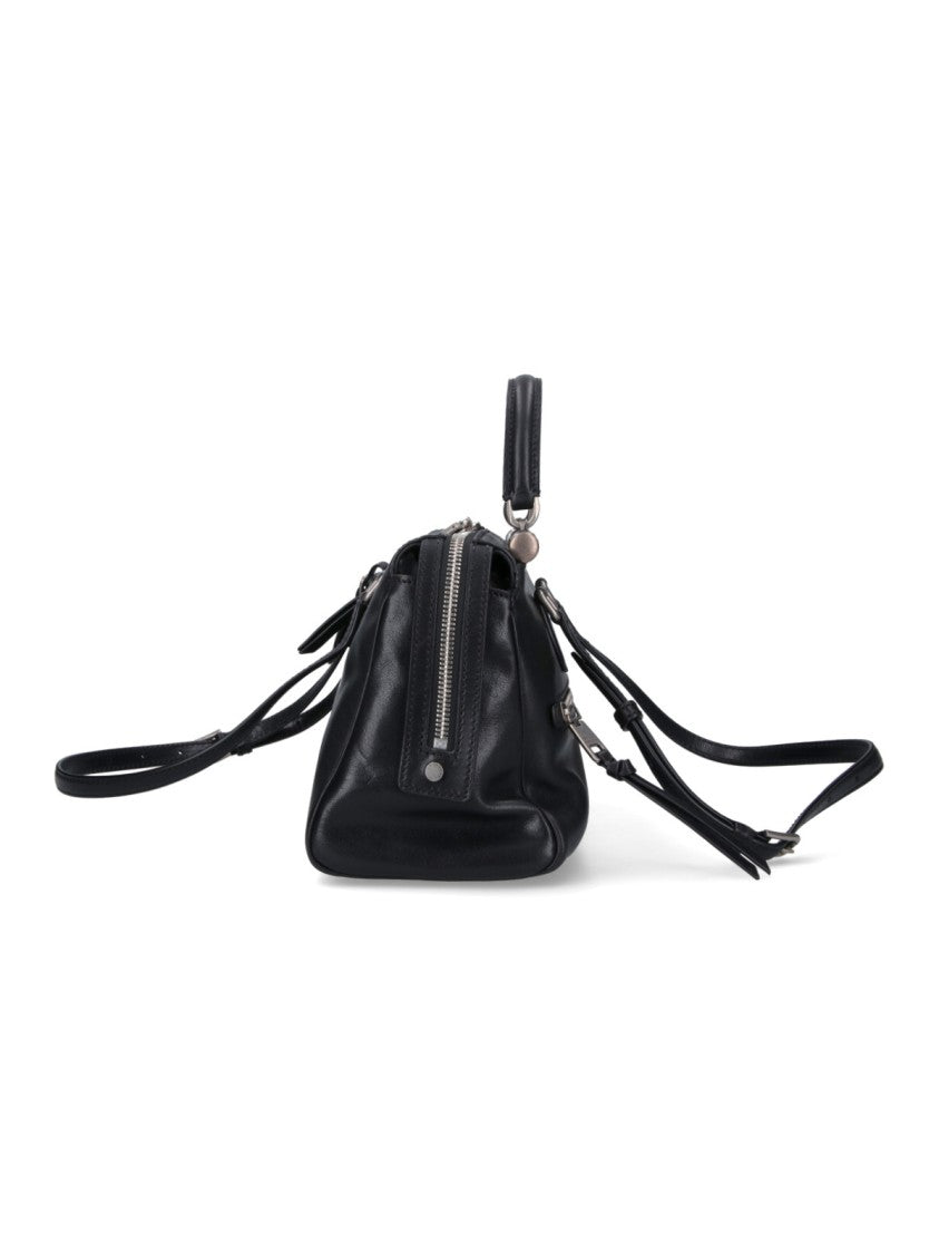 Dolce & Gabbana Structured Black Bag With Minimalistic Design