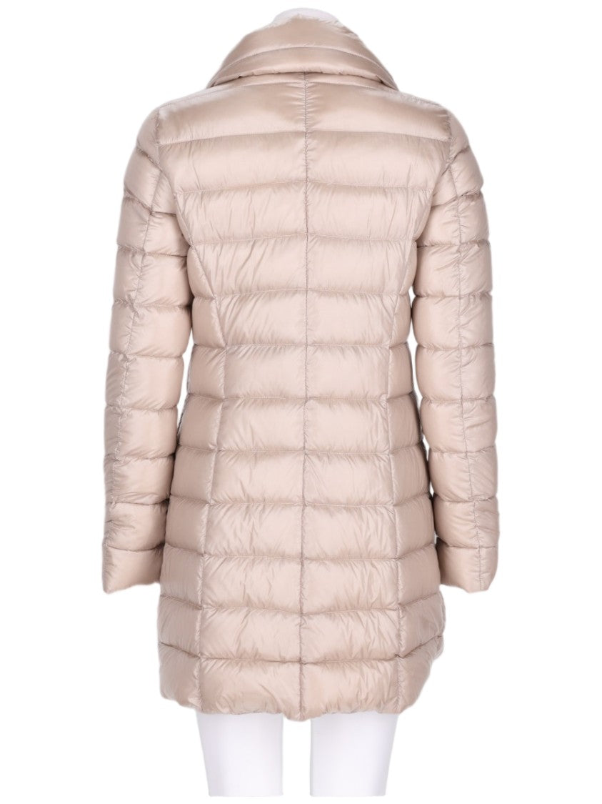 Herno Maria Quilted Long Polyamide Down Jacket