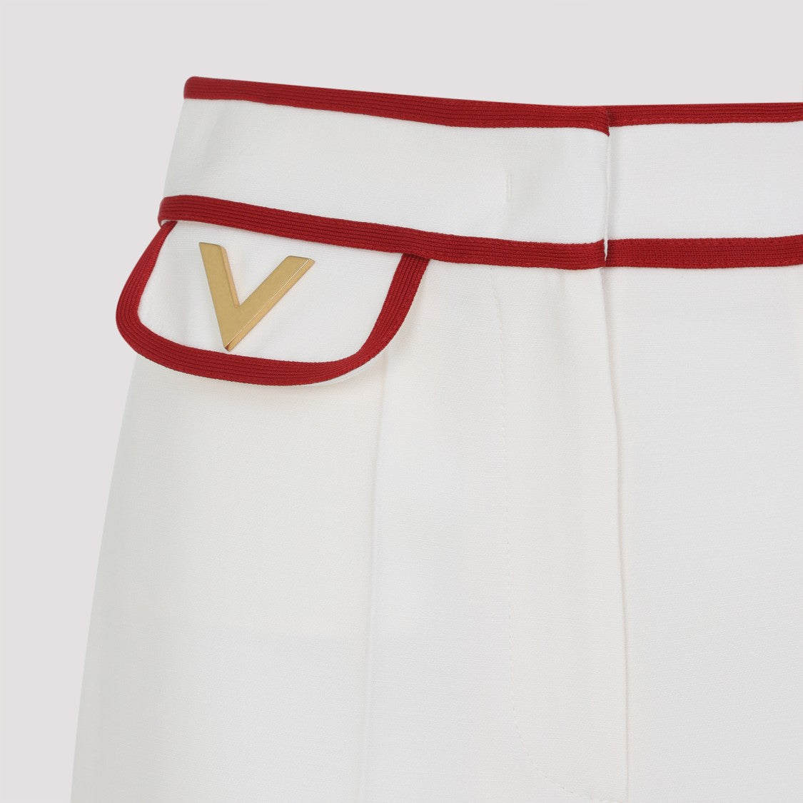 Valentino Ivory White Virgin Wool Pants