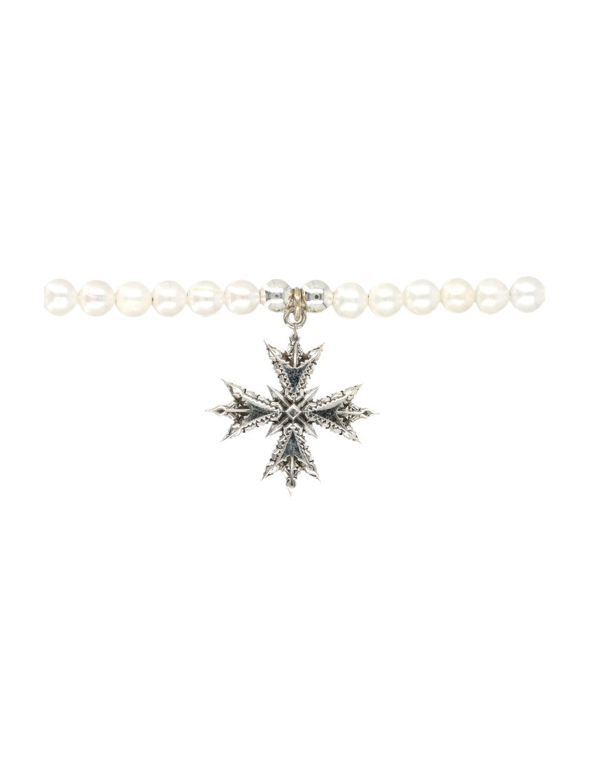 Emanuele Bicocchi Medium Pearl Crest Necklace