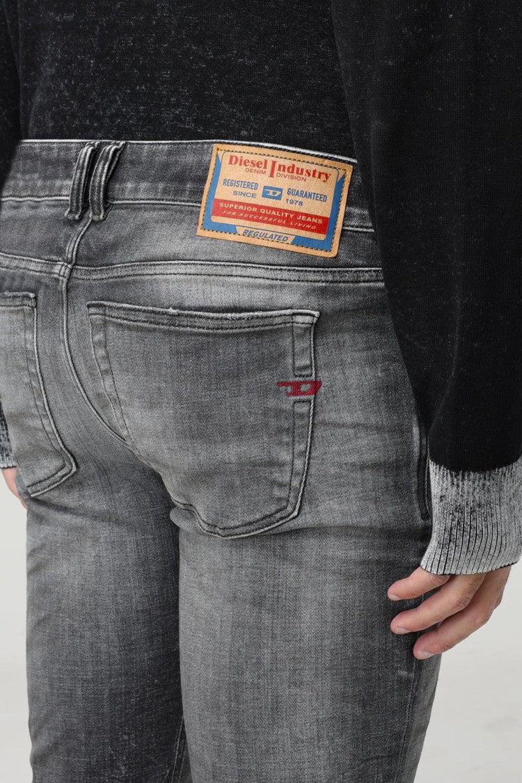 Diesel Black Cotton Jeans