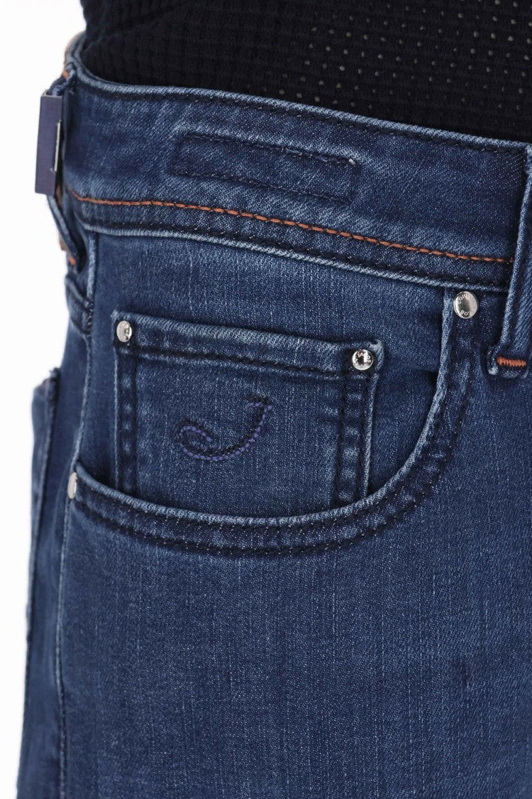 Jacob Cohen Bard Regular Slim Fit Stretch Jeans